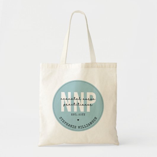 Tote Bag Infirmière néonatale NNP personnalisée (Devant)