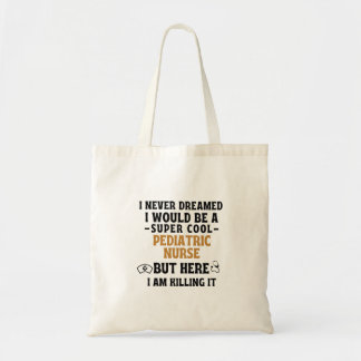 TOTE BAG INFIRMIÈRE PÉDIATRIQUE