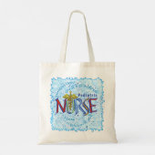 Tote Bag Infirmière pédiatrique Motto (Dos)