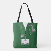 Tote Bag Infirmière personnalisée (Dos)