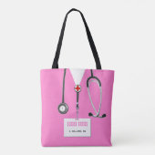 Tote Bag Infirmière personnalisée (Dos)