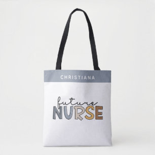 Tote Bag Infirmière personnalisée Cadeaux étudiants en so