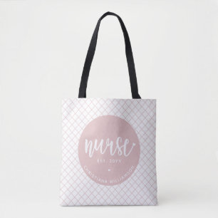 Tote Bag Infirmière personnalisée diplômé de la RN Élégant