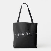 Tote Bag Infirmière personnalisée | Infirmière étudiante  (Dos)