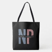 Tote Bag Infirmière Praticien NP cadeaux d'appréciation (Devant)
