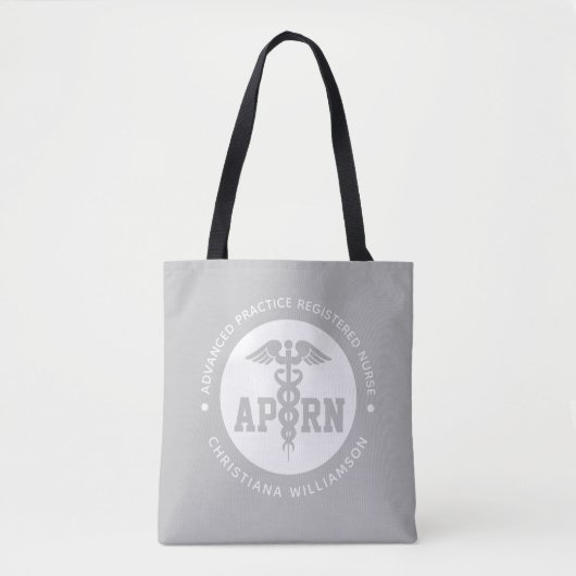 Tote Bag Infirmière professionnelle avancée de l'APRN (Devant)