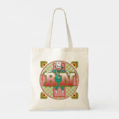 Tote Bag Infirmière RN Singe Chaussette (Dos)
