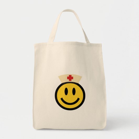 Tote Bag Infirmière Sourire (Devant)