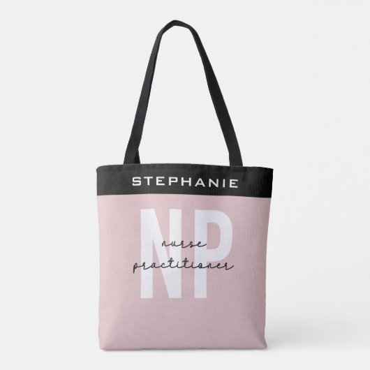 Tote Bag Infirmière sur mesure Praticien NP Graduation Cade (Dos)