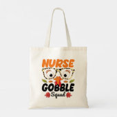 Tote Bag Infirmière Turquie Gobble Squad Infirmière Lover D (Dos)