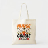 Tote Bag Infirmière Turquie Gobble Squad Infirmière Lover D (Devant)