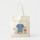 Tote Bag Infirmières florales (Devant)