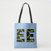 Tote Bag Ingénierie électrique EE facturée (Devant)