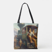 Tote Bag Ingénieur de train Bigfoot (Dos)