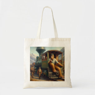Tote Bag Ingénieur de train Bigfoot