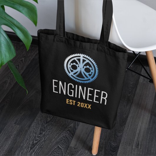 Tote Bag Ingénieur établi, Ingénieur diplômé sur mesure