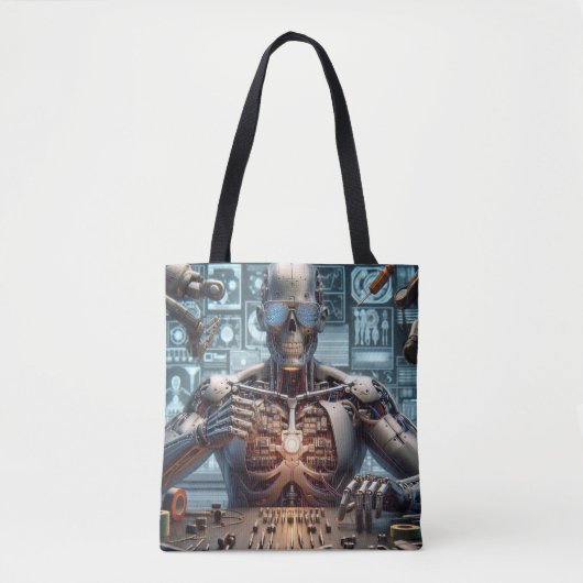 Tote Bag Ingénieur roboticien (Devant)