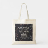 Tote Bag Ingrédients simples et devis de cuisines quotidien (Dos)
