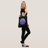 Tote Bag Inhale Exhale Répéter Purple (Sur le modèle)
