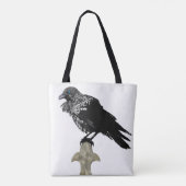 Tote Bag Inked Raven (Dos)