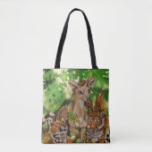Tote Bag 'Innocence de la nouvelle' licorne (Devant)