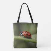 Tote Bag Insecte de Ladybug (Dos)