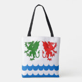 Tote Bag Insigne de populace du comté de Dragons Bay (Dos)