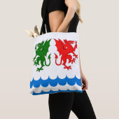 Tote Bag Insigne de populace du comté de Dragons Bay (De près)