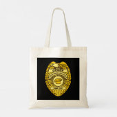 Tote Bag Insigne du chef de la police de cuisine (Dos)