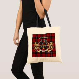 Tote Bag Insigne et tartan du clan Wallace