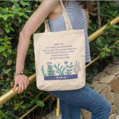 Tote Bag Inspiration de la Bible chrétienne Verse mignon Mo