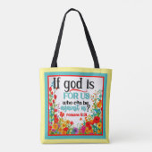 Tote Bag Inspiration florale rétrospective (Dos)