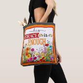 Tote Bag Inspiration florale rétrospective (De près)