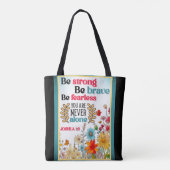 Tote Bag Inspiration florale rétrospective (Dos)