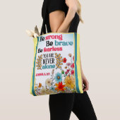 Tote Bag Inspiration florale rétrospective (De près)