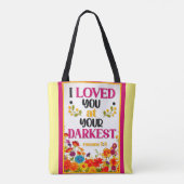 Tote Bag Inspiration florale rétrospective (Dos)