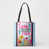 Tote Bag Inspiration florale rétrospective (Devant)