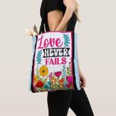 Tote Bag Inspiration florale rétrospective (De près)