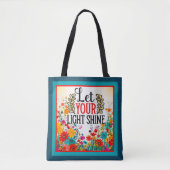Tote Bag Inspiration florale rétrospective (Devant)