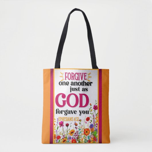 Tote Bag Inspiration florale rétrospective (Devant)