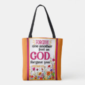Tote Bag Inspiration florale rétrospective (Dos)