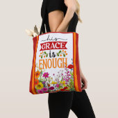Tote Bag Inspiration florale rétrospective (De près)