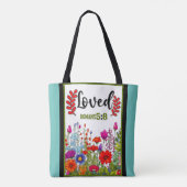 Tote Bag Inspiration florale rétrospective (Dos)
