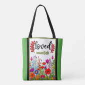 Tote Bag Inspiration florale rétrospective (Dos)