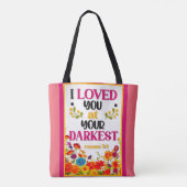 Tote Bag Inspiration florale rétrospective (Dos)