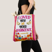 Tote Bag Inspiration florale rétrospective (De près)