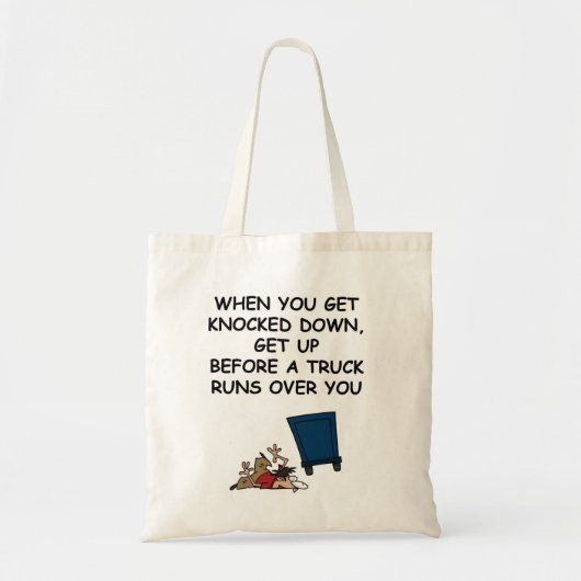 Tote Bag Inspiré et amusant (Devant)