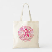 Tote Bag Inspirer la sensibilisation au cancer du sein (Dos)