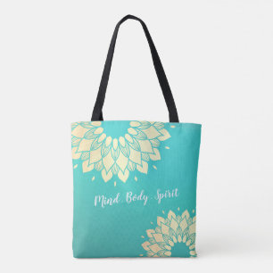 Tote Bag Instructeur de méditation Yoga Studio Golden Manda