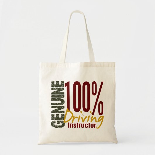 Tote Bag Instructeur véritable d'entraînement (Devant)